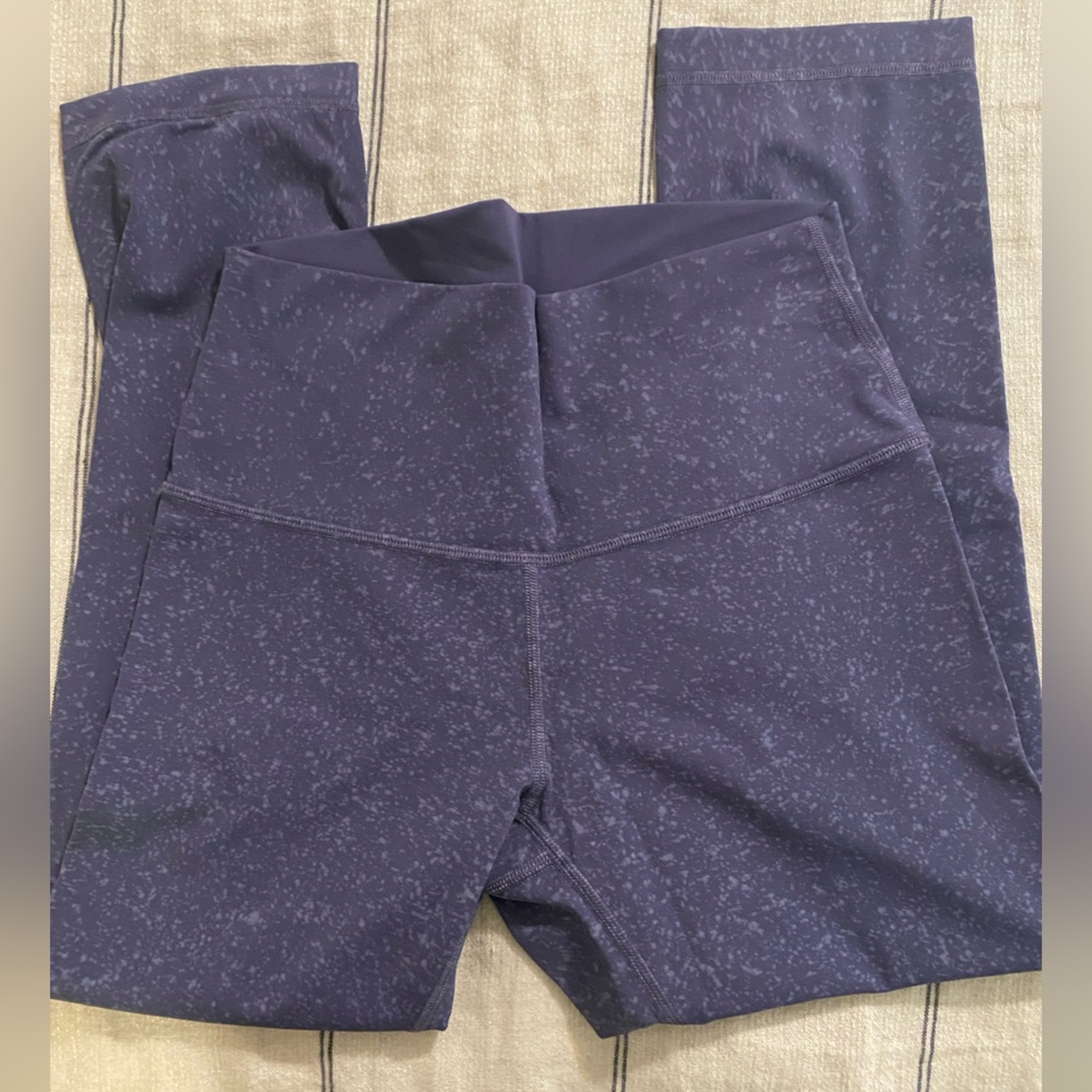 lululemon athletica purple Speckled Leggings size 6